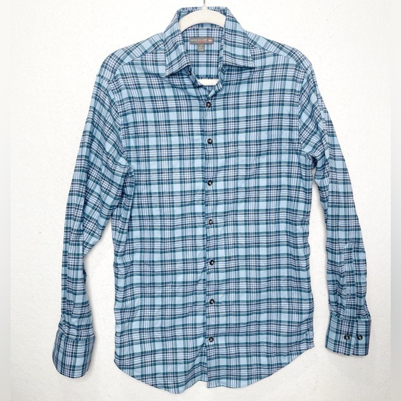 Peter Millar Other - Peter Millar Crown Sport Grohl Performance Plaid Soft Size Small Blue